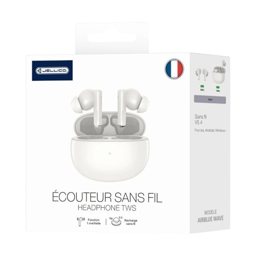 JELLICO Airblue Wave Ecouteurs sans fil bluetooth intra-auriculaire
